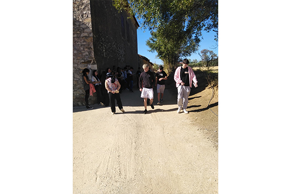 Volakas,Greece-January 7, 2022: In the village of Volakas, in Drama, every January (6-8) revives the custom of "Harapia", means "Black men", because of their black traditional costumes.